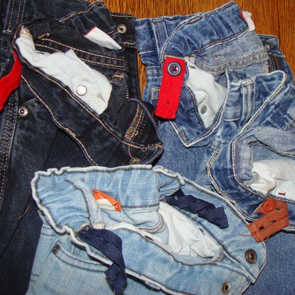 4 pair of boys jeans size 7x 3/Sonoma 1/LEE - Picture 4 of 5